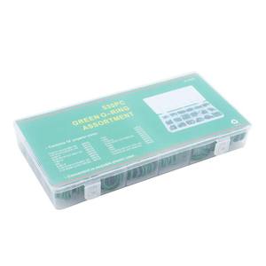 270 buah cincin segel karet hijau kotak Set cincin O kombinasi NBR segel minyak tahan air - Product Image 4