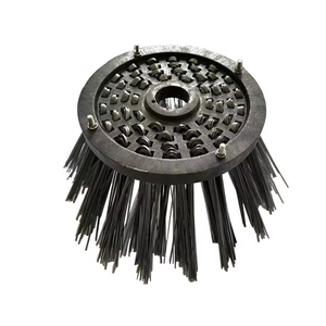 Tùy chỉnh dây thép đường quét bên bàn chải máng xối quét chổi để làm sạch đường - Product Image 1