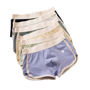 Ropa Interior Masculina Nueva de Corte Medio, Transpirable y Cómoda, de Algodón, Diseño de Cuatro Esquinas para Otoño e Invierno - Product Image 1