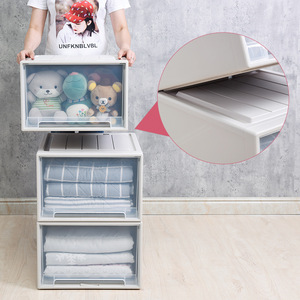 <strong>Plastic</strong> <strong>Drawer</strong> Type Combination Storage Can Be <strong>Stacked</strong> Free Combination <strong>Drawer</strong> Type Storage Box - Product Image 3