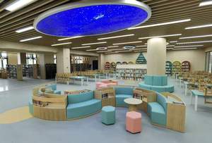 Ghế cho thư viện trường học thư viện đồ nội thất <span class=keywords><strong>sofa</strong></span> đặt phòng đọc sách tủ sách s-hình dạng lớn hiện đại cắt ghế <span class=keywords><strong>sofa</strong></span> bộ - Product Image 3