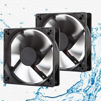Ventilateur de refroidissement DC 120x120x38mm 12V 24V 48V à haut débit d'air, ventilateur sans balais pour équipement laser, machines CNC, imprimantes industrielles