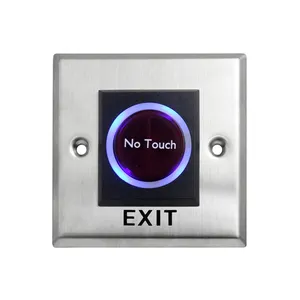 Touchless Pulsante di Uscita del Sensore A Infrarossi E10A per Porta di Accesso di Controllo No Touch Exit Interruttore di Uscita