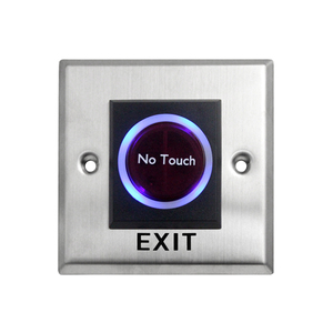 Touchless Exit Button <strong>Infrared</strong> <strong>Sensor</strong> E10A for Door <strong>Access</strong> <strong>Control</strong> System No Touch Metal Exit Release <strong>Switch</strong> - Product Image 1