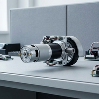 Moteur à engrenages RS775 42 mm 36 V, boîte de vitesses planétaire, 1500 tr/min, couple élevé, moteur CC à balais pour robot de maison intelligente