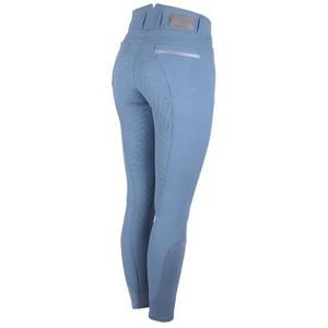 Pantalon d'équitation en denim pour femmes Grip en silicone Vêtements équestres Fabrication sur mesure Culottes en vrac en gros - Product Image 2