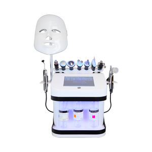 11-in-1 Hydra-Sauerstoff-Gesichtsbehandlungsgerät Multifunktionales Schwarzes Sauerstoff-Blasen-Hydro-Mikrodermabrasions-Schönheitsgerät - Product Image 1