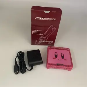 Konsol Display layar IPS diperbarui asli untuk Game GBA SP