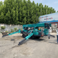 Grue de levage araignée électrique originale 8t fabrication de construction de chargement de 3 tonnes avec moteur à engrenages à carburant diesel