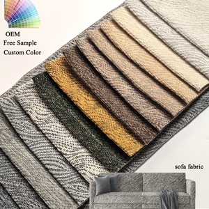 Tela <span class=keywords><strong>de</strong></span> Tapicería <span class=keywords><strong>de</strong></span> Chenilla <span class=keywords><strong>de</strong></span> Punto por Urdimbre, Lisa, Resistente al Agua, 260 GSM, en Rollo, para Muebles <span class=keywords><strong>de</strong></span> Sofá - Product Image 1