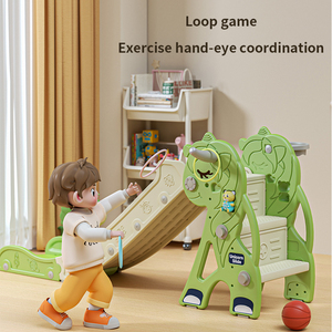 Midoqi Tobogán de Plástico para Bebés, Equipo de Juegos para Interiores, para Niños de 0 a 4 Años - Product Image 3