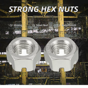 Tuercas Hexagonales Totalmente Roscadas de Acero Inoxidable de Alta Resistencia, Clase Métrica y en Pulgadas DIN934 para Suministro de Fabricación Industrial de Exportación - Product Image 2