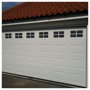 Porte de <span class=keywords><strong>garage</strong></span> moderne de style américain Prima, blanche, motorisée, pour applications résidentielles et d'entrepôt - Product Image 4