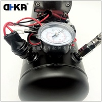 Compresseur d'air à filtre en fer DHKA 12V 6L avec interrupteur de pression 120-150 PSI et 20 ampères pour klaxon pneumatique AS191A