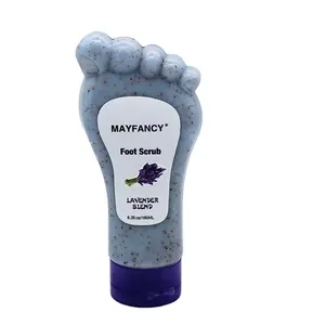 Бренд MAYFANCY, собственный бренд, уход за ногами, средство для удаления омертвевшей кожи, отшелушивающий лосьон для ног лаванды, скраб для ног для ухода за кожей 3000