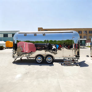 Commerce ambulant de restauration rapide célèbre sur Internet, fruits, légumes, thé au lait, café, glace, barbecue, collations, entreprise, stand de rue, chariot de nourriture - Product Image 2