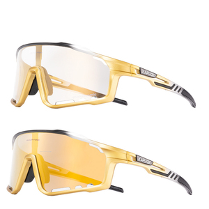 <span class=keywords><strong>KAPVOE</strong></span>-<span class=keywords><strong>Gafas</strong></span> de Sol para ciclismo, lentes <span class=keywords><strong>fotocromáticas</strong></span>, protección ocular, azul y rojo, para interior y exterior, 2025 - Product Image 1