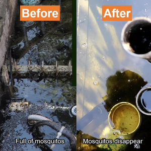 Matamosquitos cuadrados ecológicos para estanques de peces, jardines de Agua y Riego de animales - Product Image 2