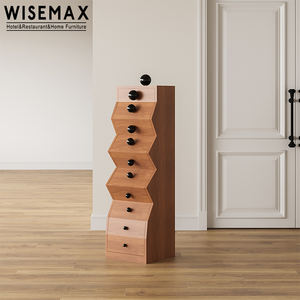WISEMAX FURNITURE cassettiera <span class=keywords><strong>ad</strong></span> <span class=keywords><strong>angolo</strong></span> multifunzionale in legno massello di alta qualità <span class=keywords><strong>per</strong></span> soggiorno - Product Image 2
