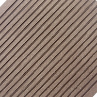 Plancher en bois-plastique WPC solide pour extérieur, cour, jardin, terrasse, aménagement paysager, anti-corrosion, imperméable, antidérapant, design moderne