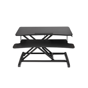 Đứng lên bàn Riser cho màn hình và máy tính xách tay, Đen Chiều cao có thể điều chỉnh bàn cho văn phòng nhà - Product Image 1