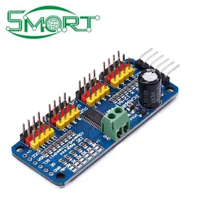 16-Channel 12-bit PWM/Servo Driver-interface I2C-PCA9685 DIY Servo Shield Module