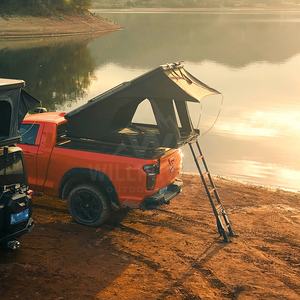 Willpower Logo personnalisé Coque rigide en alliage d'aluminium et échelle en tissu Oxford <span class=keywords><strong>pour</strong></span> <span class=keywords><strong>tente</strong></span> <span class=keywords><strong>de</strong></span> <span class=keywords><strong>toit</strong></span> <span class=keywords><strong>de</strong></span> voiture <span class=keywords><strong>4x4</strong></span> tout-terrain coupe-vent - Product Image 6