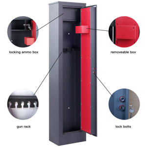 Nhà Máy bán hàng trực tiếp an ninh nhà an toàn tủ khóa cơ khí khóa ẩn lưu trữ <span class=keywords><strong>s</strong></span>úng an toàn thép/vật liệu kim loại mô hình hộp - Product Image 2