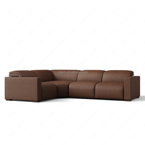 FERLY Muebles de Lujo para Sala de Estar, Conjunto Seccional Reclinable Eléctrico con Estructura de Madera Dura, Izquierda Derecha FL25IS016-5 FL25IS016-5 FL25IS016-5 FL - Product Image 2