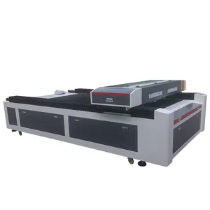 CO2 laser double heads auto feeding fabric/textile cutting machine with CCD camera