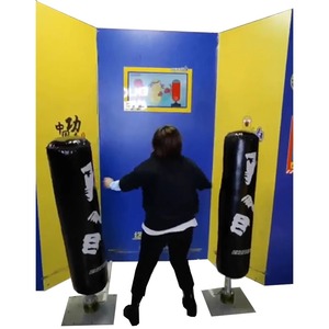 Artículo de Competición de Boxeo Chino Kung Fu para Deportes de Interior, Objetivo Metálico para Medir la Velocidad de Golpeo, para Actividades de <span class=keywords><strong>Netflix</strong></span> Rides en Centros Comerciales - Product Image 1