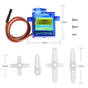ACEBOTT China Made 3.3-5V 180&deg; Plastic Gear <strong>Continuous</strong> <strong>Rotation</strong> Robot Car Mini Small SG90 Micro Digital <strong>Servo</strong> Motor for <strong>Arduino</strong> - Product Image 6
