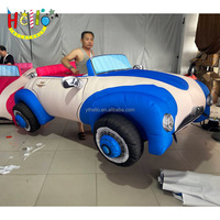 Costume publicitaire gonflable pour salon automobile, costume de voiture gonflable, costume de voiture gonflable