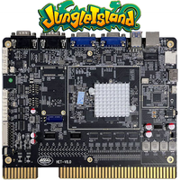 HET Jungle Island Game Board Support Single N Dual Screen Single Game Wild Feature (MOQ 1 Pcs) Prix d'usine pour machine de divertissement