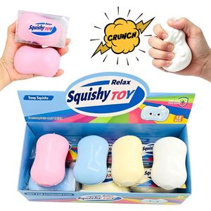 Balle anti-stress en savon à levée lente et croquante, portable, jouet de bureau pour adultes et enfants - Product Image 1