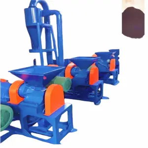 new automatic Waste Crumb Rubber Tire Shredder Pulverizer Tyre Rubber Powder Making Machine For Recycling