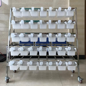 स्टेनलेस स्टील रैक प्रयोगशाला चूहों के साथ प्रयोगशाला चूहे पिंजरे रैक आवास - Product Image 5