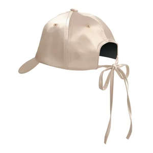 Gorra de béisbol para mujer con correas fijas, gorra de béisbol con protección solar, material de poliéster - Product Image 4