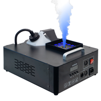 Machine à fumée verticale Topflashstar 1500W RGB LED avec télécommande DMX 7CH pour DJ, scène, club, Halloween, Noël