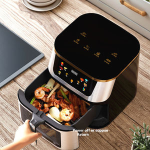 หม้อทอดไร้น้ำมันสแตนเลส 12 ลิตร พร้อมหน้าต่างมองเห็นได้ อบไอน้ำได้อเนกประสงค์เพื่อการทำอาหารเพื่อสุขภาพ - Product Image 4