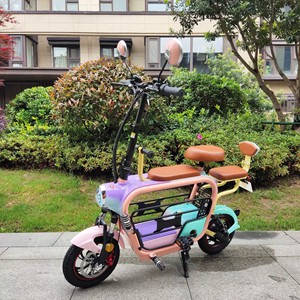 จักรยานบรรทุกสินค้าไฟฟ้าสำหรับผู้ใหญ่ดีไซน์ใหม่และสไตล์แฟชั่นพร้อมแป้นเหยียบช่วยยางอ้วนคุณสมบัติที่ทันสมัย - Product Image 1