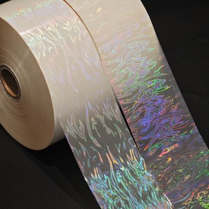 Ultra-glossy Holographic Transparent Film for Metallized Board and Silver <strong>Foil</strong> Hot <strong>Foil</strong> <strong>Foil</strong> Stamping Transfer Film - Product Image 3