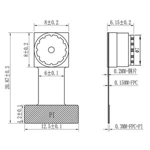 Module caméra OV7725 pour microcontrôleurs STM32 ESP32, HD 300k pixels, faible luminosité, promotion usine - Product Image 3