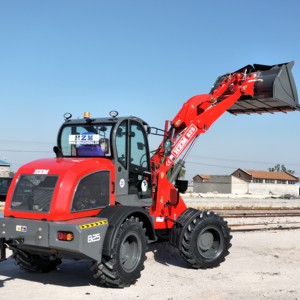 HZM New 825 2.<strong>5Ton</strong> Mini Telescopic <strong>Loader</strong> Log Wheel <strong>Loader</strong> with CE Approval - Product Image 4