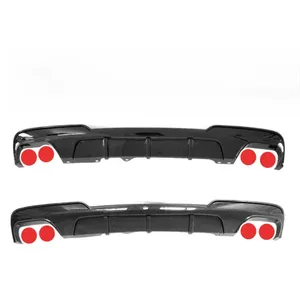StarNav <b>Car</b> Rear Bumper Lip <b>For</b> 5 Series F18 2010-2016 M Tech Spoiler <b>Diffuser</b> Competition BodyKit Modification - Product Image 1