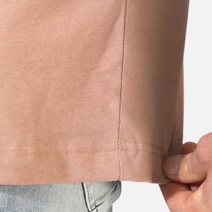 Camiseta Blanca para Hombre, de Gran Tamaño, Personalizable con Logotipo, Colores Variados, Holgada, Gruesa, 100% Algodón - Product Image 4