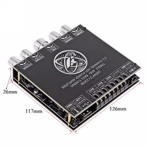 <span class=keywords><strong>2.1</strong></span> Kênh Công Suất Cao Chuyên Nghiệp Kỹ Thuật Số Board Khuếch Đại Công Suất 2*160W + 220W Bt Xe Mang Nặng Mô-đun Loa Siêu Trầm - Product Image 4