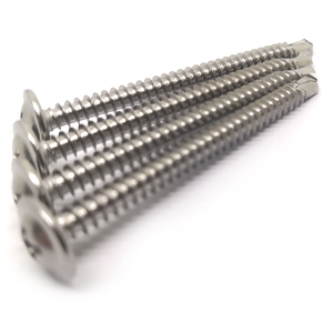 Tornillos de chapa de acero inoxidable Phillips Drive #10X1-3/8 "Tornillos autoperforantes de cabeza de armazón - Product Image 6