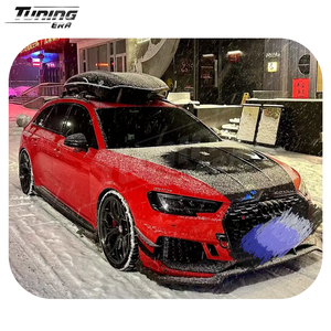 Boîte <span class=keywords><strong>de</strong></span> <span class=keywords><strong>toit</strong></span> en fibre <span class=keywords><strong>de</strong></span> carbone sèche pour <span class=keywords><strong>Audi</strong></span> RS6 Avant RS4 RS5 A3 <span class=keywords><strong>A4</strong></span> A6, boîte <span class=keywords><strong>de</strong></span> <span class=keywords><strong>toit</strong></span> universelle adaptable pour Mercedes, BMW, Cadillac et plus - Product Image 5