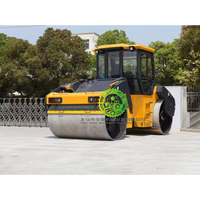 Compacteur routier à tambour unique diesel avec cabine, prix attractif